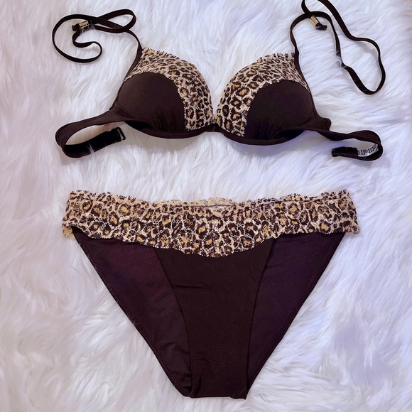 Victoria's Secret Other - Victoria’s Secret Black Push-up Bikini